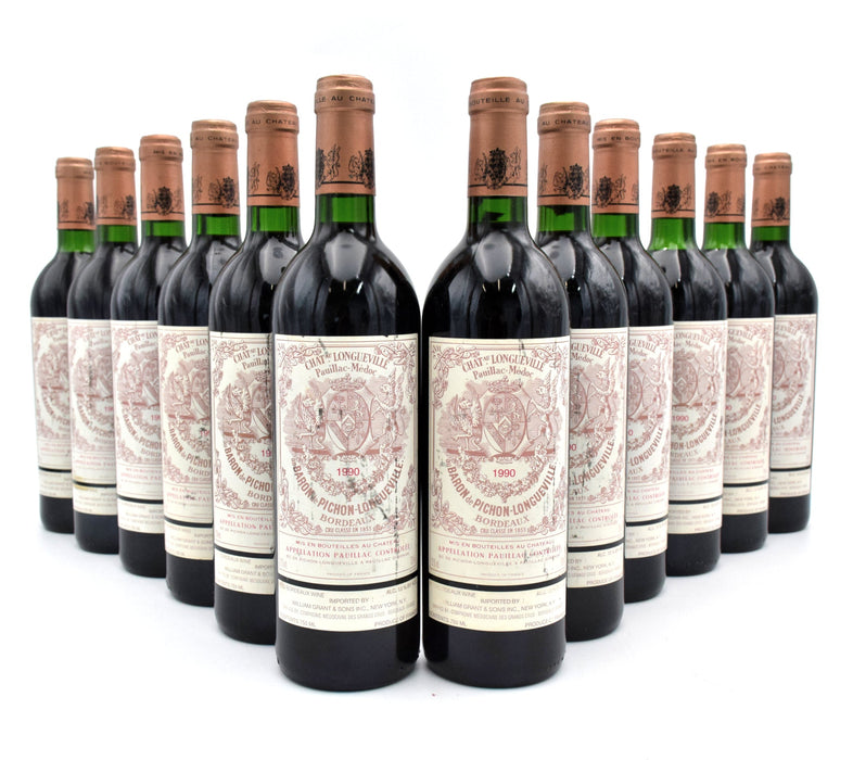 1990 Chateau Pichon-Longueville au Baron de Pichon-Longueville (Very Slightly Scuffed Labels)