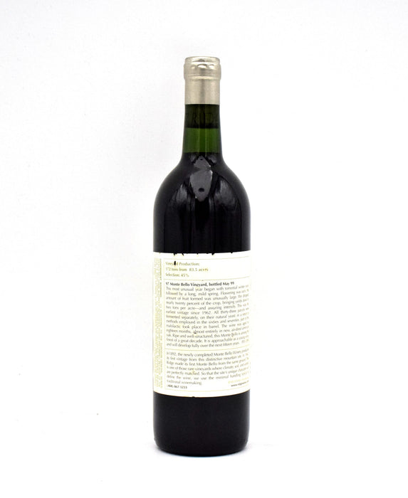 1997 Ridge Vineyards Monte Bello (Stained Label)