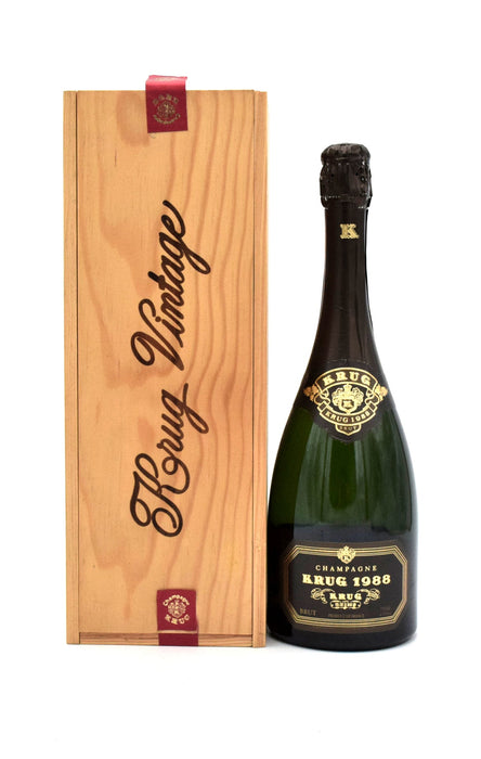 1988 Krug Vintage Brut (With Wood Gift Box)