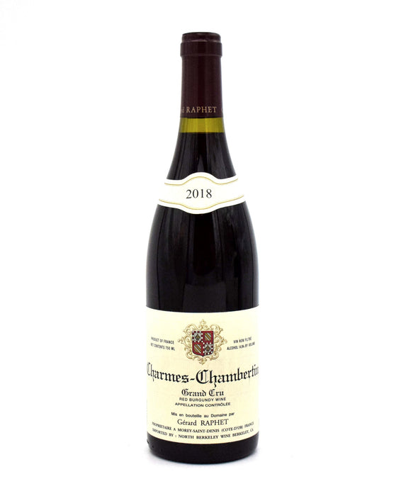2018 Gerard Raphet Charmes-Chambertin Grand Cru
