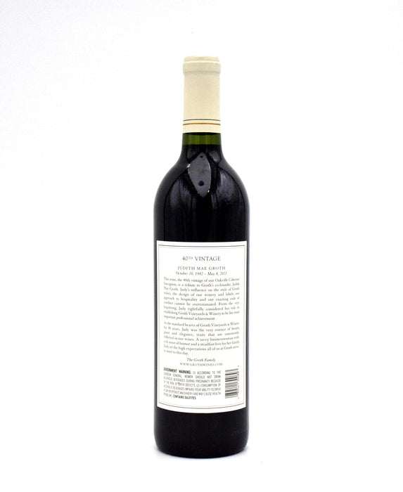 2021 Groth Cabernet Sauvignon