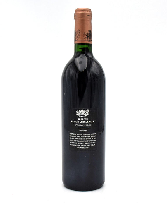 1990 Chateau Pichon-Longueville au Baron de Pichon-Longueville (Very Slightly Scuffed Labels)