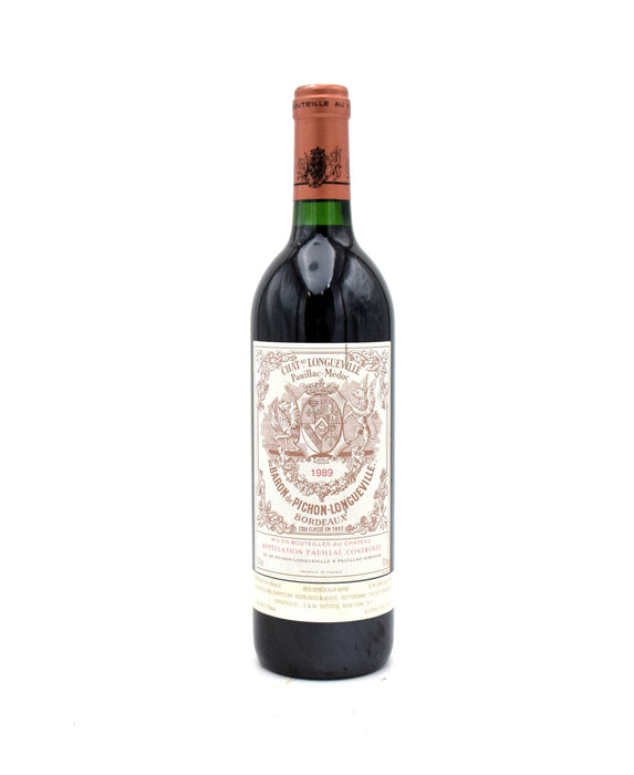 1989 Chateau Pichon-Longueville au Baron de Pichon-Longueville
