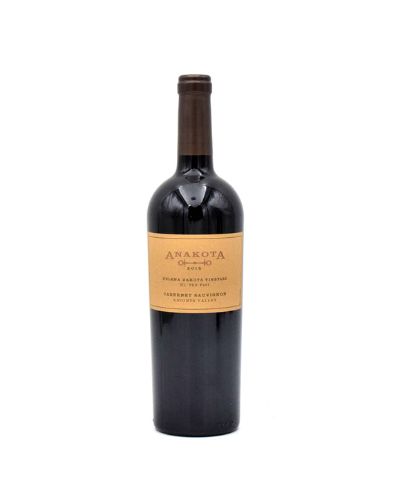 2015 Anakota Wines Helena Dakota Vineyard Cabernet Sauvignon