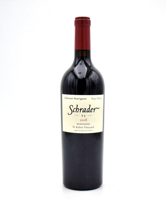 2018 Schrader Cellars T6 Beckstoffer To Kalon Vineyard Cabernet Sauvignon