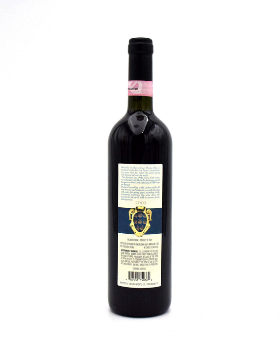 2003 Tenute Donna Olga Brunello di Montalcino DOCG