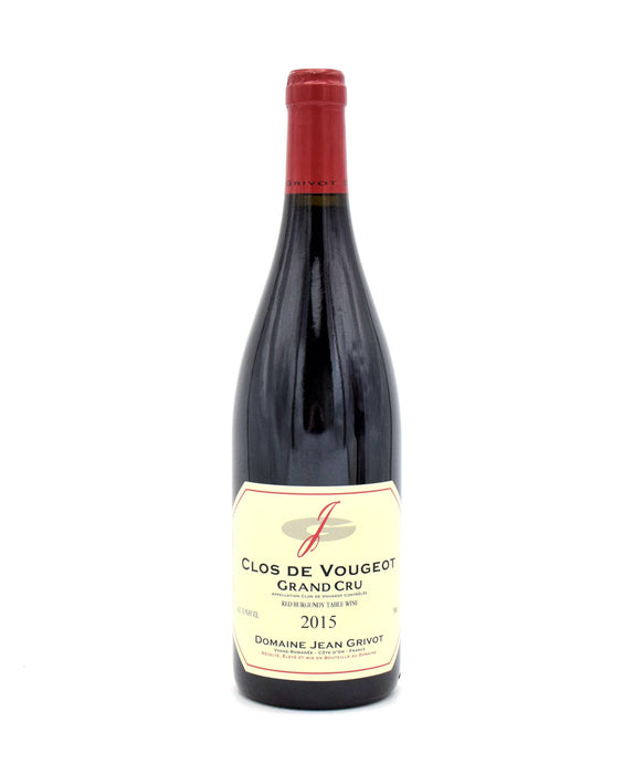 2015 Domaine Jean Grivot Clos de Vougeot Grand Cru