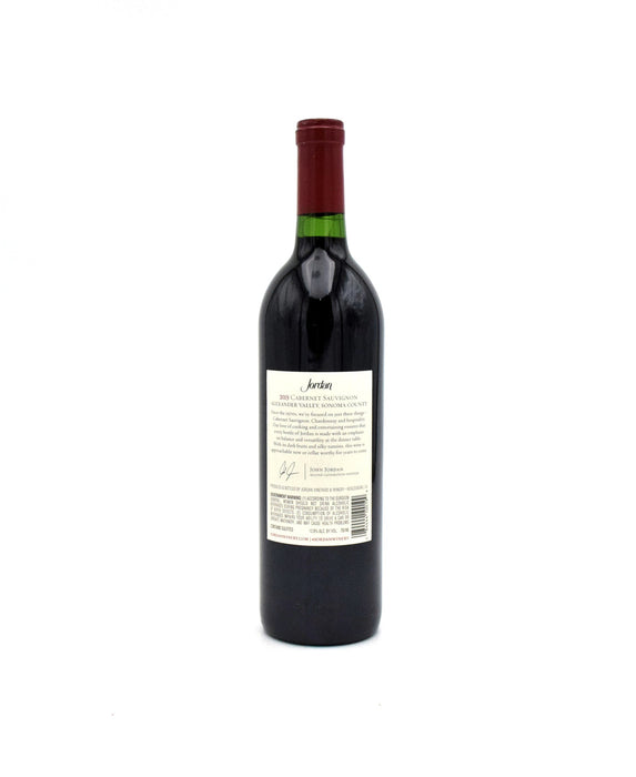 2019 Jordan Winery Cabernet Sauvignon
