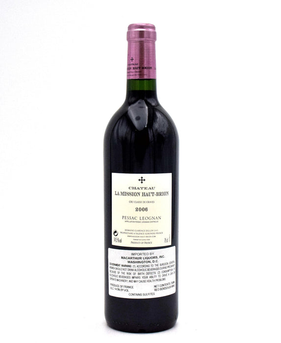 2006 Chateau La Mission Haut-Brion