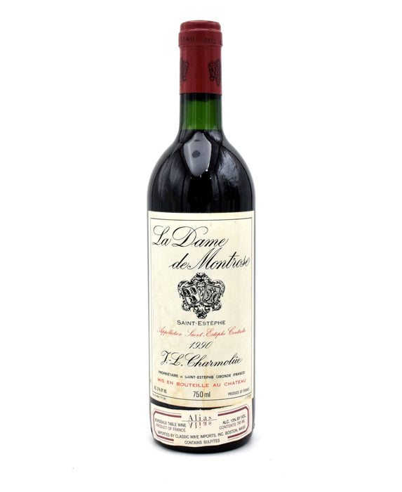 1990 Chateau Montrose La Dame de Montrose (Some Lightly Stained Labels)