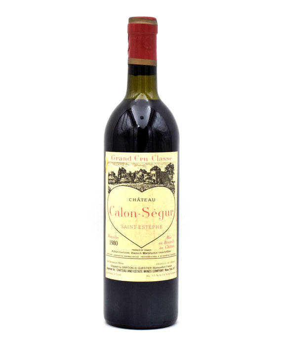 1980 Chateau Calon-Segur (HS/VHS)