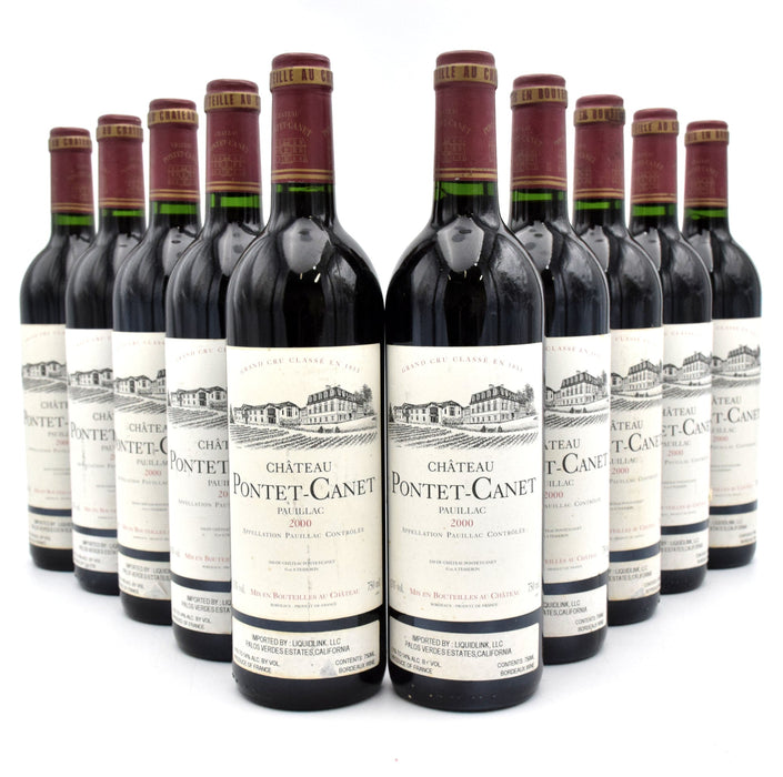 2000 Chateau Pontet-Canet (Slightly Scuffed Labels)