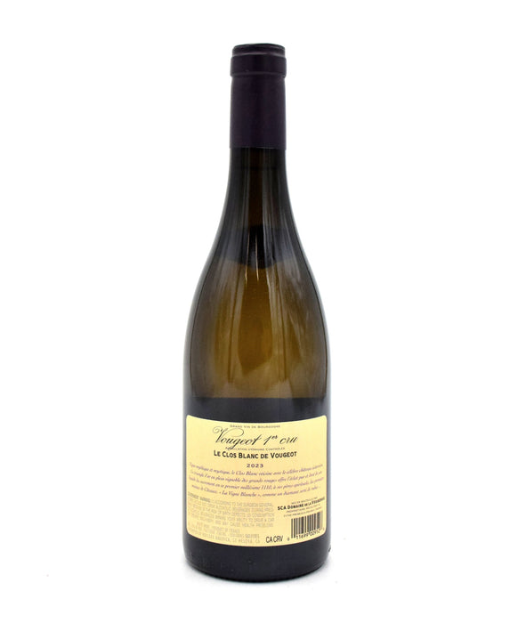 2023 Domaine de la Vougeraie Le Clos Blanc de Vougeot Monopole