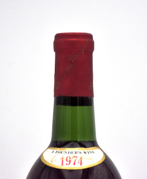 1974 Beaulieu Vineyard BV Georges de Latour Private Reserve Cabernet Sauvignon
