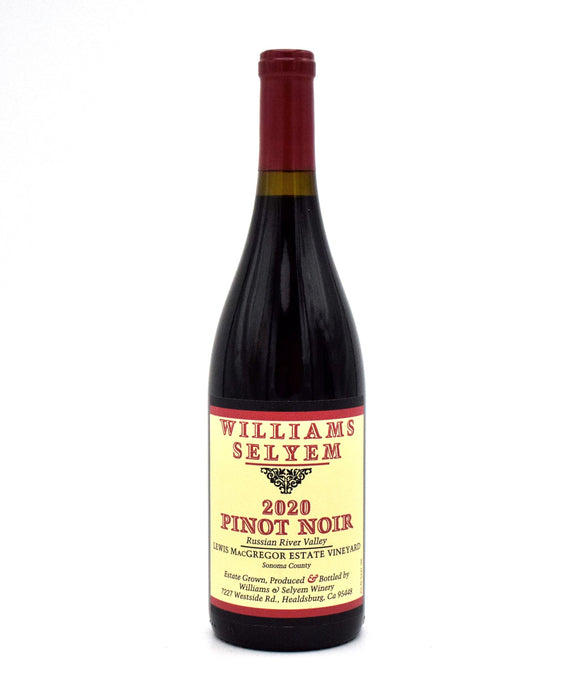 2020 Williams Selyem Lewis MacGregor Estate Vineyard Pinot Noir