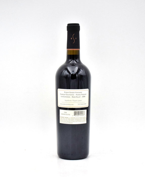 2006 Robert Sinskey Vineyards Vandal Vineyard Cabernet Franc
