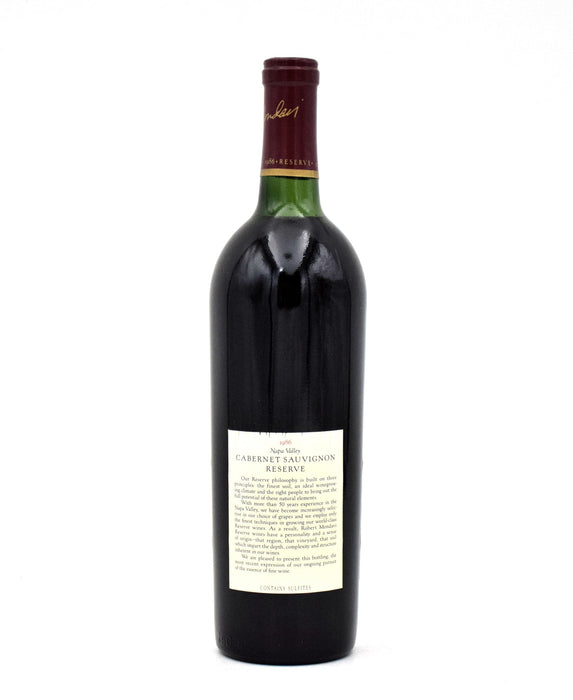 1986 Robert Mondavi Winery Reserve Cabernet Sauvignon