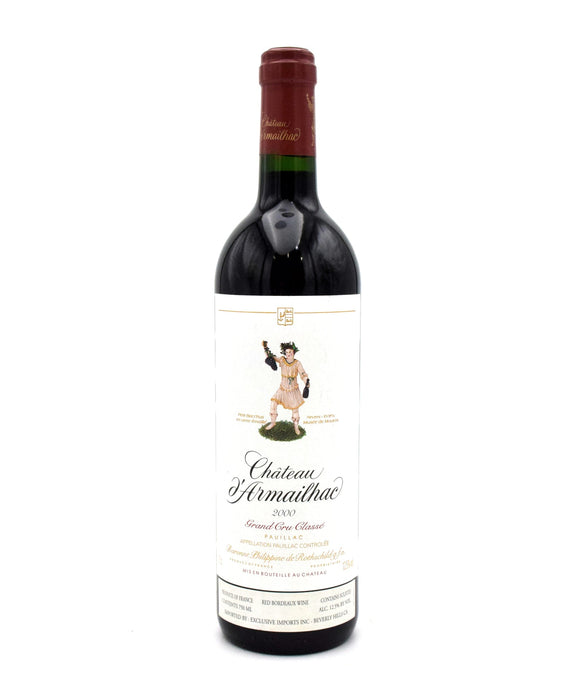 2000 Baron Philippe de Rothschild Chateau d'Armailhac