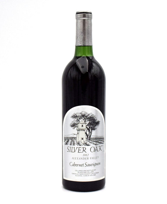 1982 Silver Oak Cellars Alexander Valley Cabernet Sauvignon (Slightly Corroded Capsules)