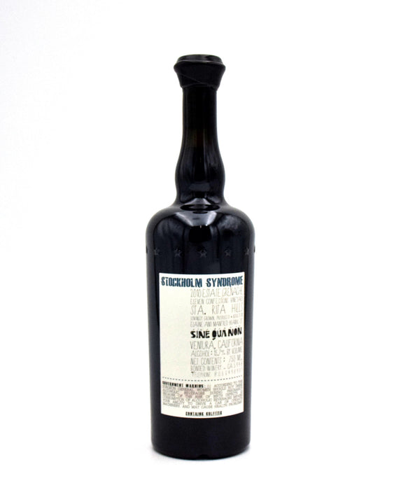 2010 Sine Qua Non Stockholm Syndrome Eleven Confession Vineyard Grenache