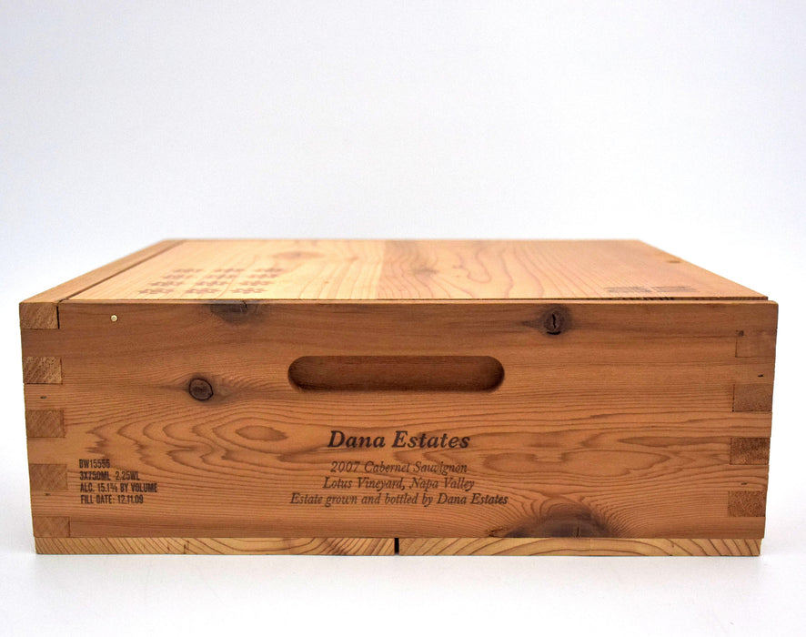 2007 Dana Estates Lotus Vineyard Cabernet Sauvignon (Case of 3 Bottles)