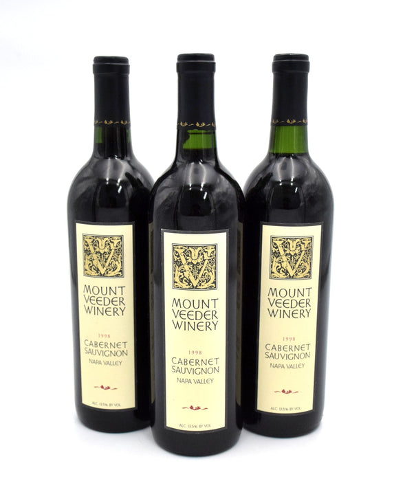 1998 Mount Veeder Winery Cabernet Sauvignon