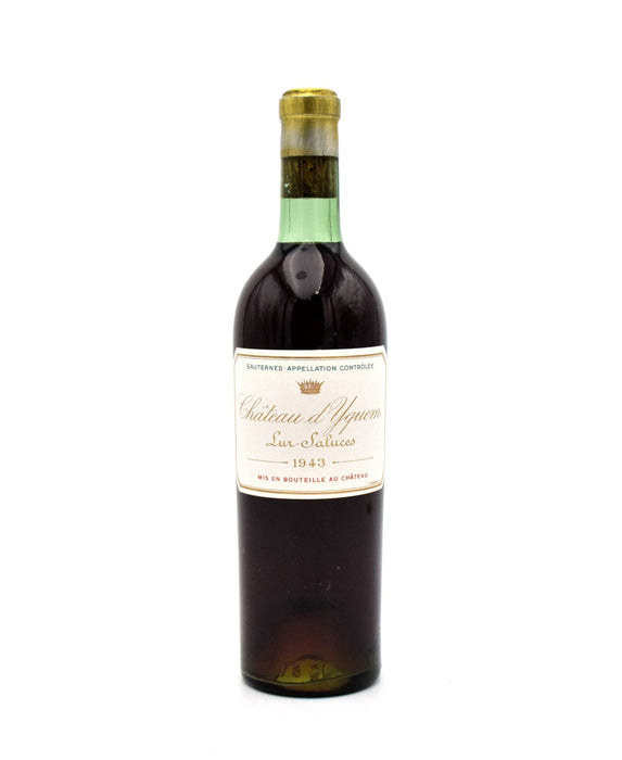 1943 Chateau d'Yquem (Possibly Rebouche 2013)
