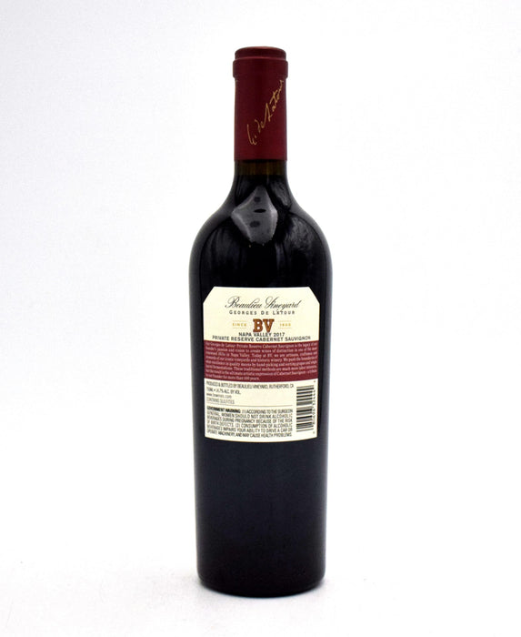 2017 Beaulieu Vineyard BV Georges de Latour Private Reserve Cabernet Sauvignon