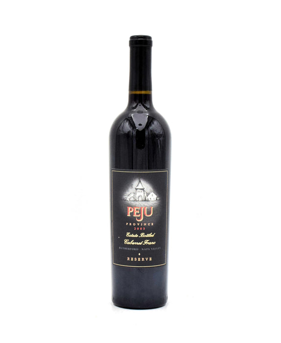 2003 Peju Province Winery Reserve Cabernet Sauvignon