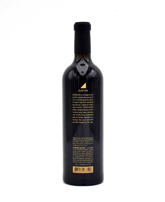 2013 Justin Vineyards & Winery Isosceles