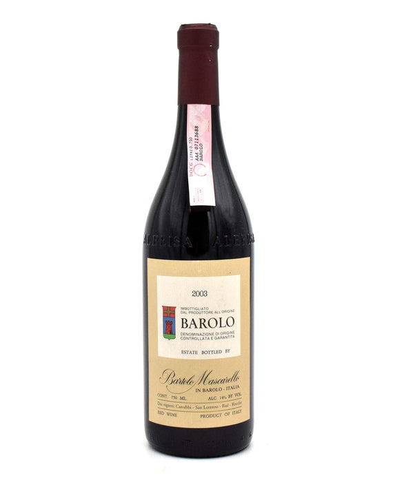 2003 Bartolo Mascarello Barolo DOCG