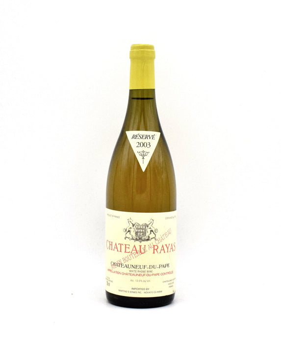 2003 Chateau Rayas Chateauneuf-du-Pape Reserve Blanc