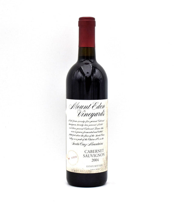 2004 Mount Eden Vineyards Cabernet Sauvignon (Very Slightly Torn Label)