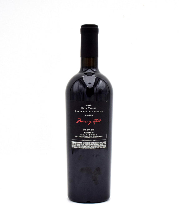 2018 Orin Swift Mercury Head Cabernet Sauvignon
