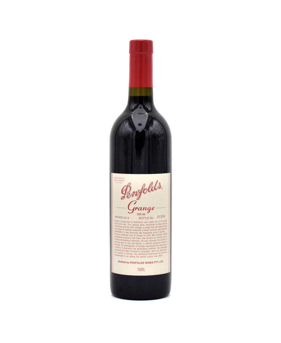 2012 Penfolds Grange Bin 95 & Aevum Crystal Saint Louis Decanter (missing booklet