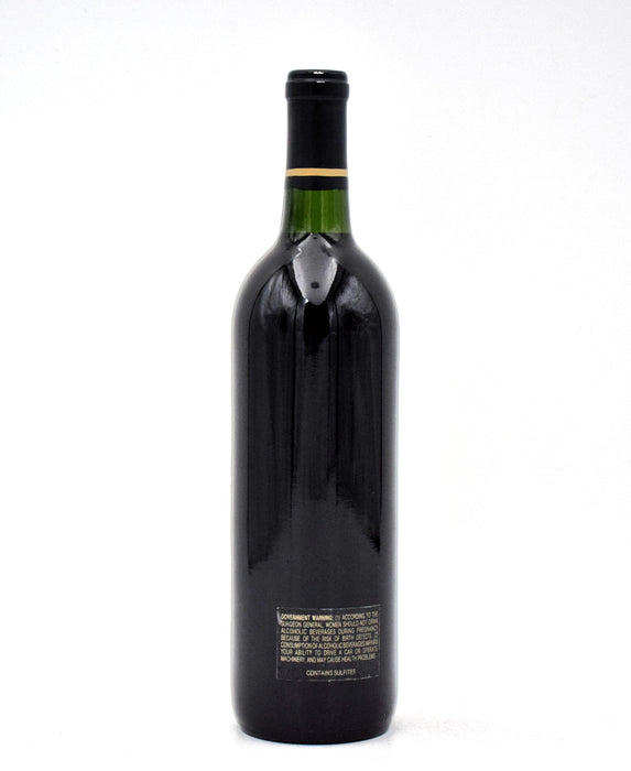 1991 Diamond Creek Gravelly Meadow Lake Blend Cabernet Sauvignon
