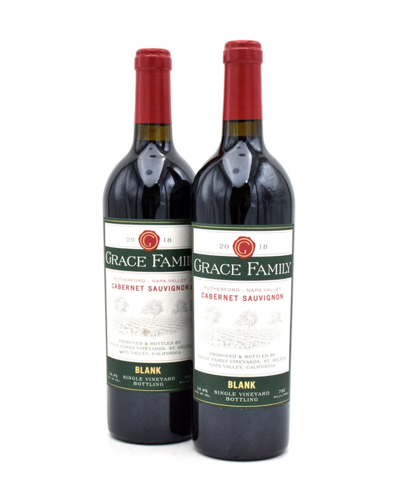 2018 Grace Family Vineyards Blank Vineyard Cabernet Sauvignon
