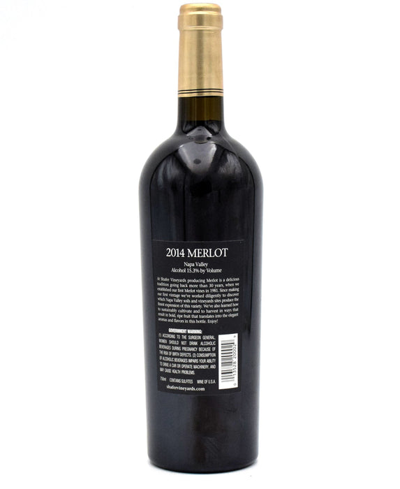 2014 Shafer Vineyards Merlot