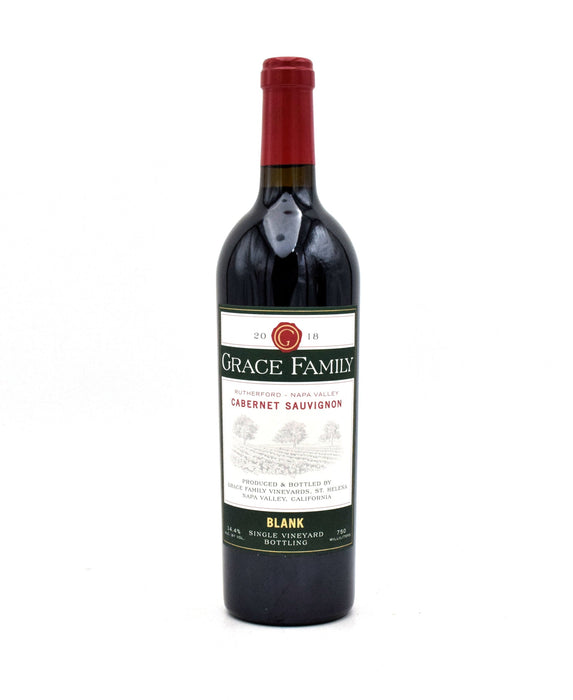 2018 Grace Family Vineyards Blank Vineyard Cabernet Sauvignon