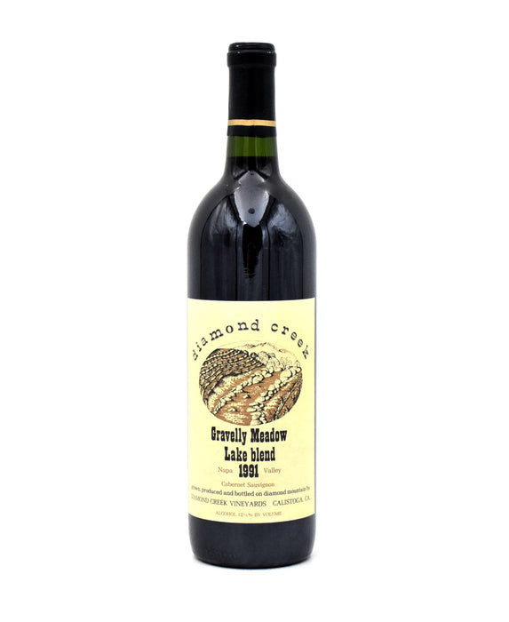 1991 Diamond Creek Gravelly Meadow Lake Blend Cabernet Sauvignon