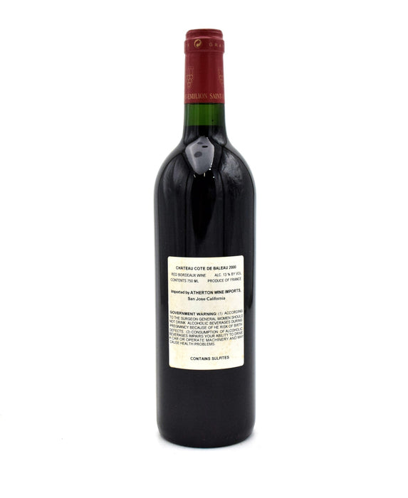2000 Chateau Cote de Baleau