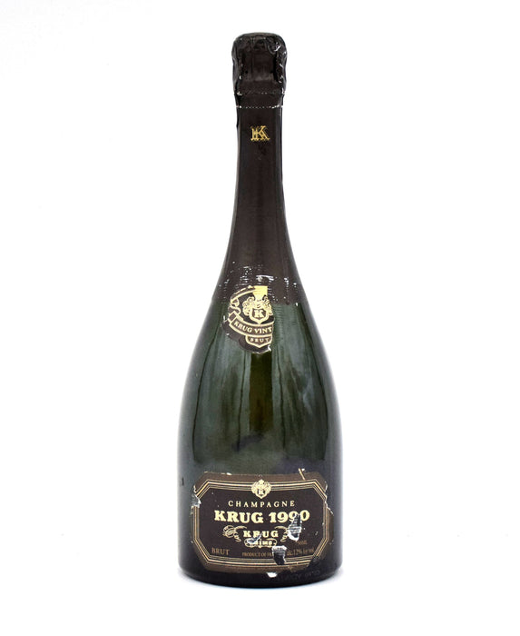 1990 Krug Vintage Brut (No Box) (Slightly Torn Label)