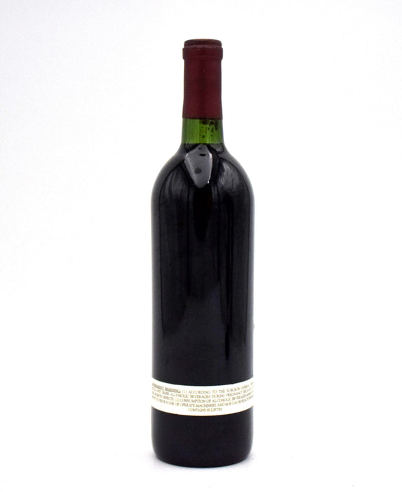 1987 Chateau Montelena Cabernet Sauvignon