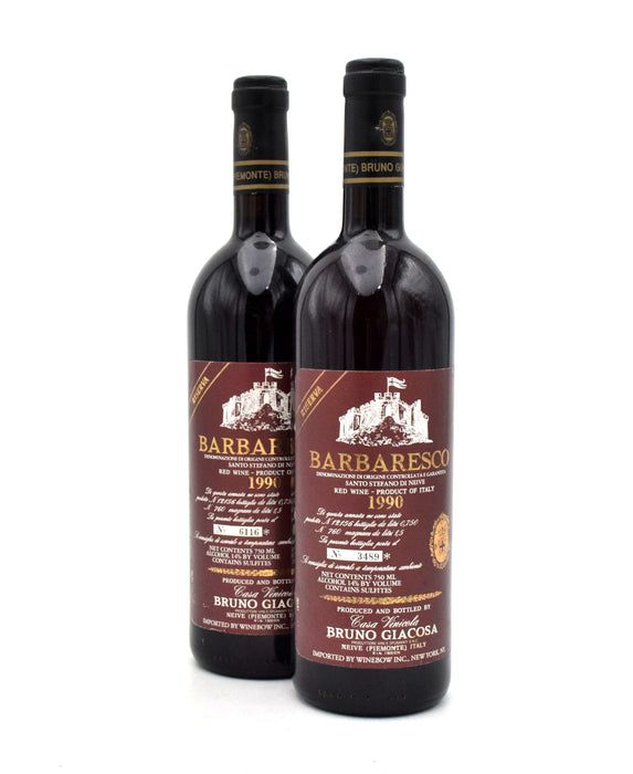 1990 Bruno Giacosa Santo Stefano di Neive Barbaresco Riserva DOCG (Red Label)