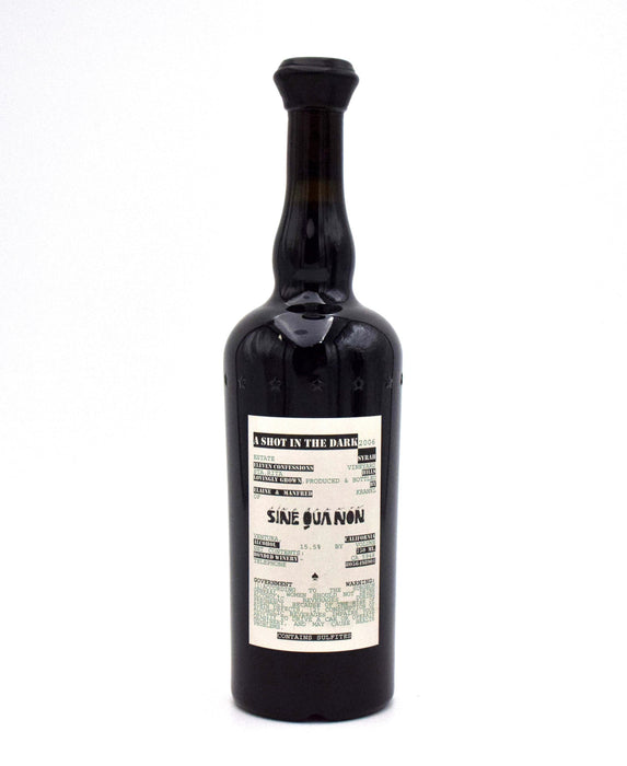 2006 Sine Qua Non A Shot in the Dark Syrah