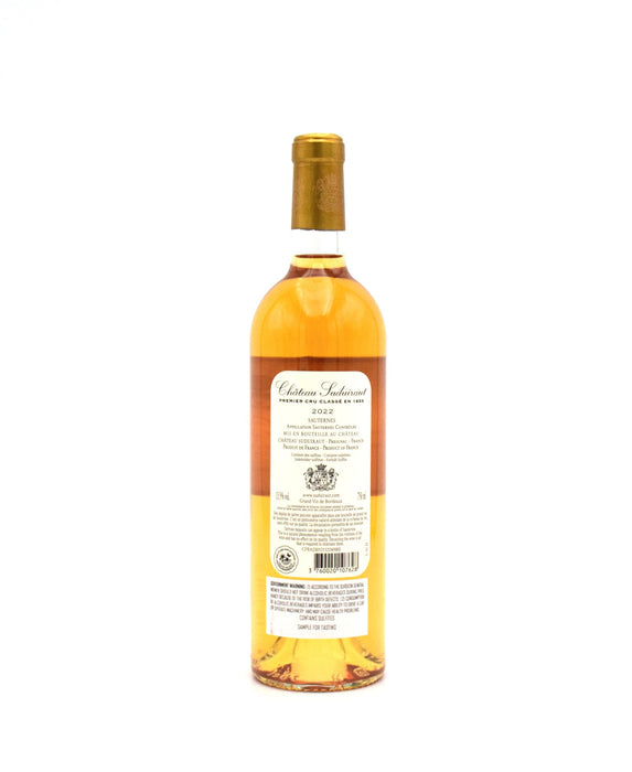 2022 Chateau Suduiraut (Scuffed Label)