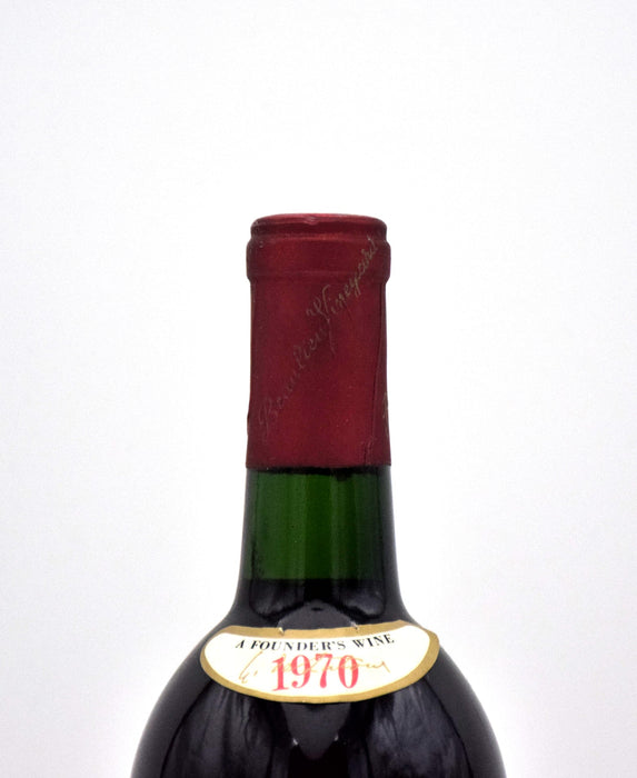 1970 Beaulieu Vineyard BV 'Georges de Latour Private Reserve' Cabernet Sauvignon