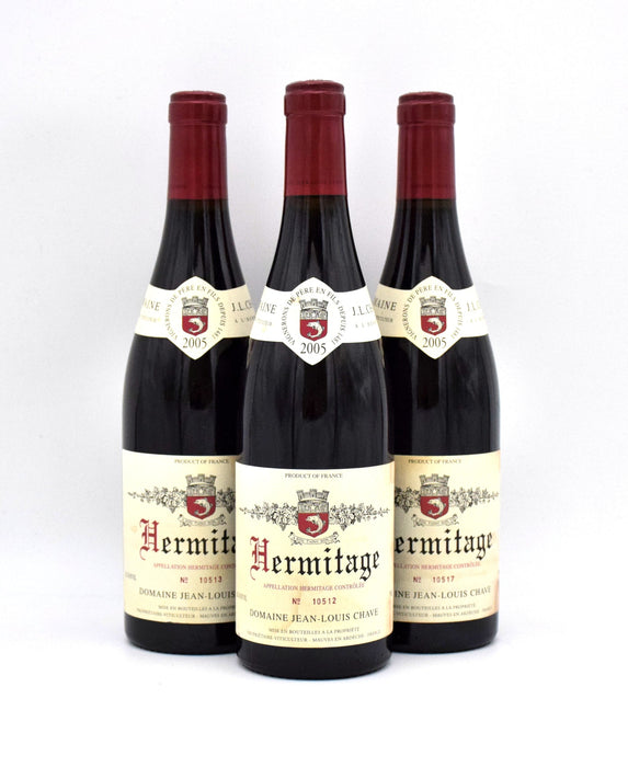 2005 Domaine Jean Louis Chave Hermitage (Very Lightly Stained Labels)