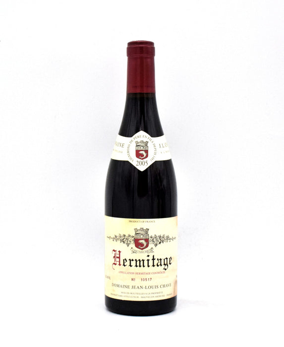 2005 Domaine Jean Louis Chave Hermitage (Very Lightly Stained Labels)
