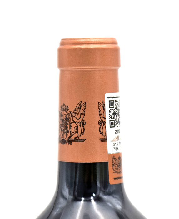 2012 Chateau Pichon-Longueville au Baron de Pichon-Longueville